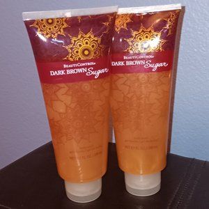Dark Brown Sugar Body Wash. Set of 2.